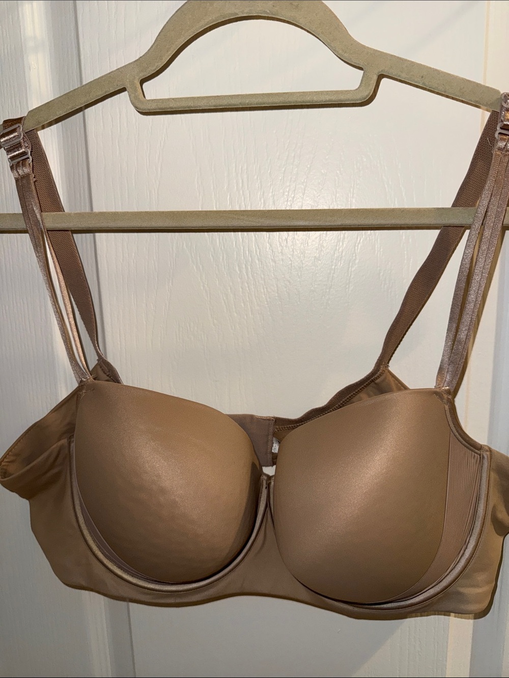 Soma Nude T-Shirt Bra - Light Brown